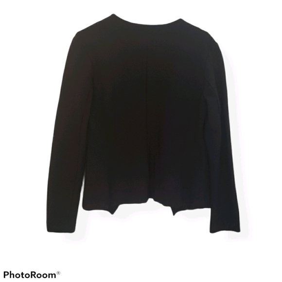 TOBIAS black ponte jacket - Picture 2 of 4